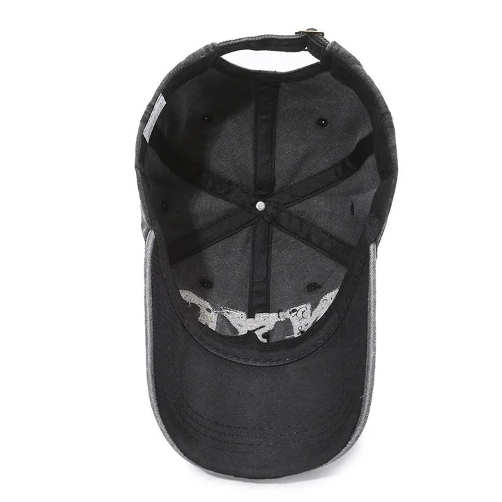 Unisex Black Baseball Cap - Adjustable Everyday Styling