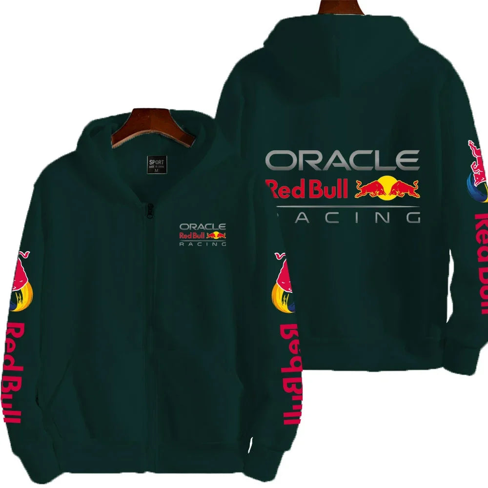 Red Bull Hoodie –  Men's Official Racing Jacket