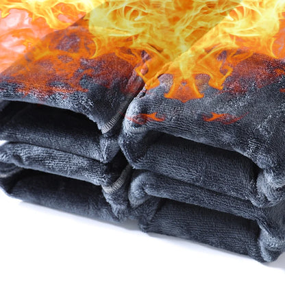 Men's Fleece Lined Jeans - Warm Winter Office Smart Fit