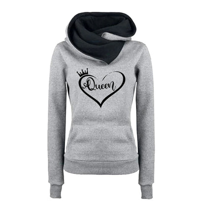 Women's Tracksuit Set - Cozy Hoodie + Joggers, Pockets!