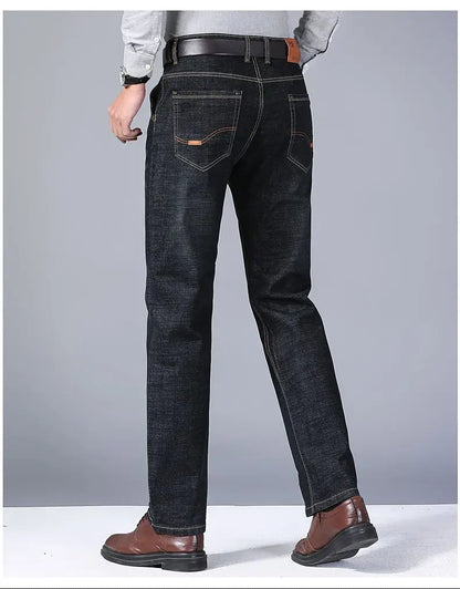 Premium Men's Straight Jeans – Effortless Comfort