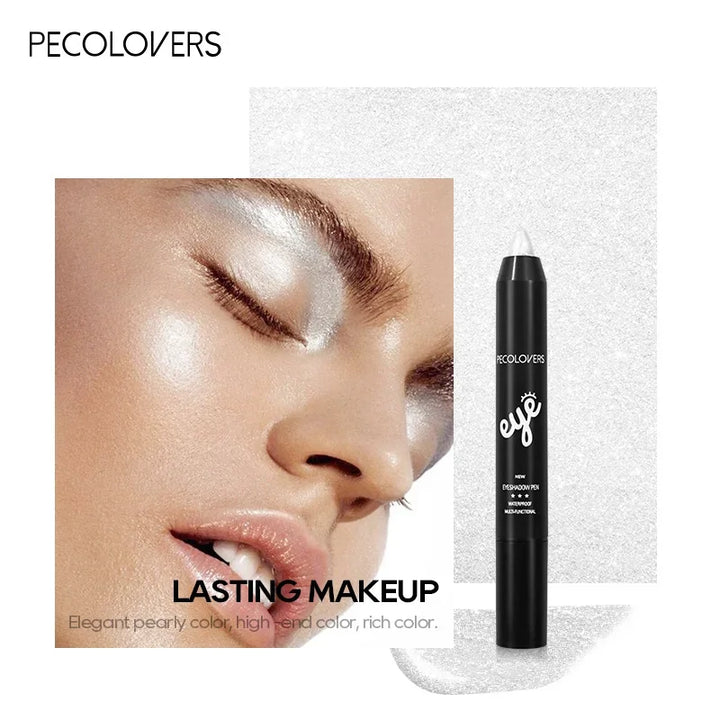6-Color Waterproof Eyeshadow Stick – Shine On!