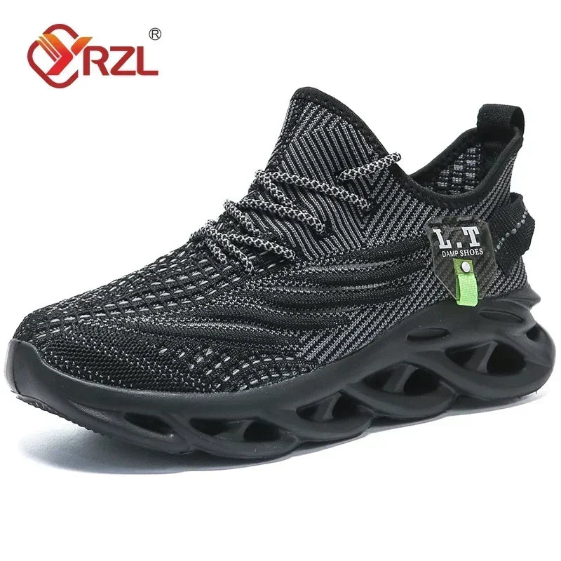 Men’s Black Running Shoes – Breathe & Go Faster