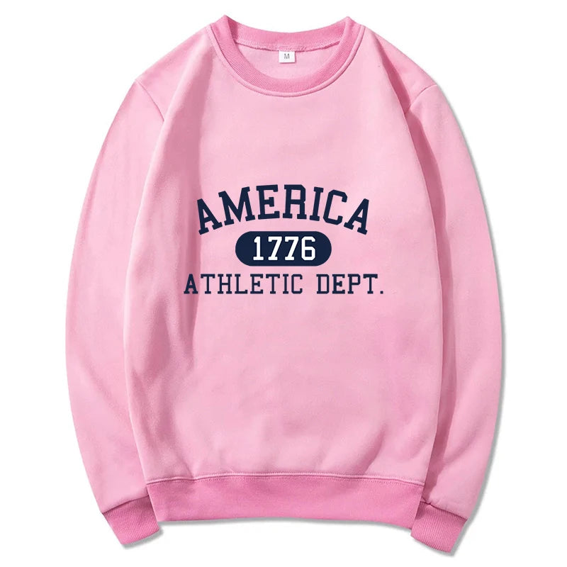 Pink America 1776 Athletic Dept. unisex sweatshirt
