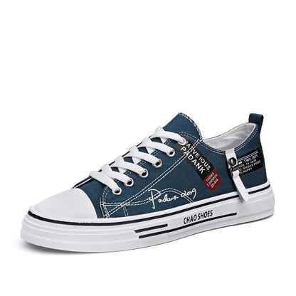 Men's Canvas Skate Sneakers - Classic Casual Style Men!