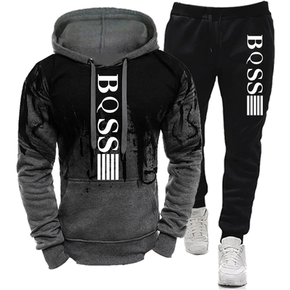 Men's Splash ink Tracksuit Set - Bold Travel Vibes 24/7