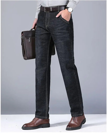 Premium Men's Straight Jeans – Effortless Comfort