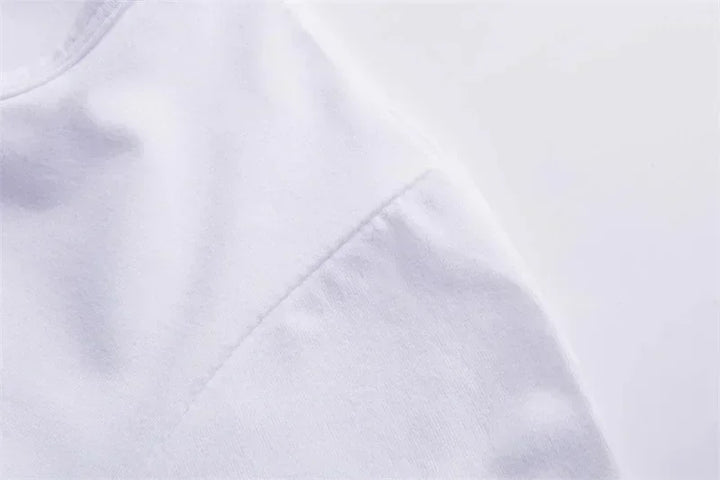 Jesus Christ shirt for men with graphic back print, short sleeves and O-neck styling shown in clean studio product photograph