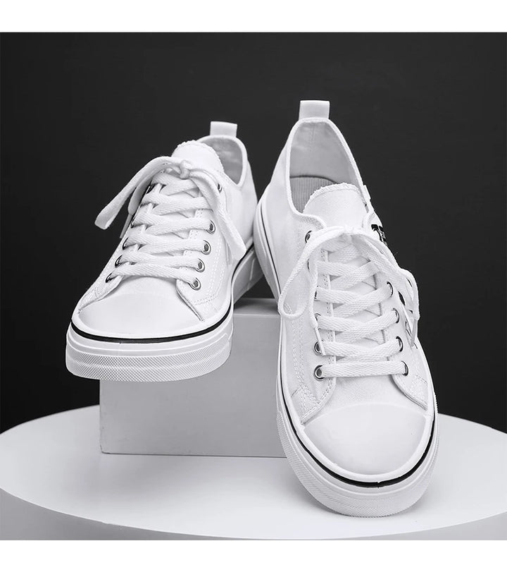 Men's Canvas Skate Sneakers - Classic Casual Style Men!