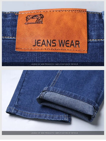 Premium Men's Straight Jeans – Effortless Comfort