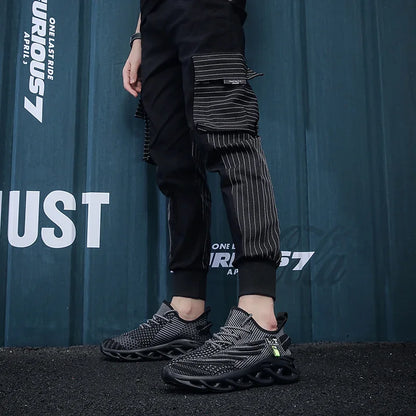 Men’s Black Running Shoes – Breathe & Go Faster