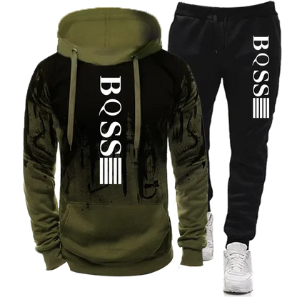 Men's Splash ink Tracksuit Set - Bold Travel Vibes 24/7