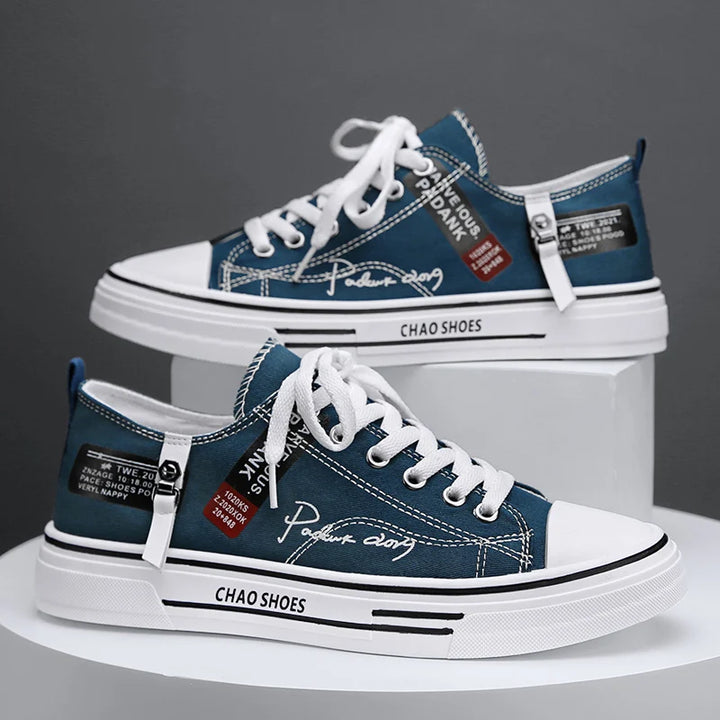 men's casual sneakers corduroy canvas low cut campus daily shoes
