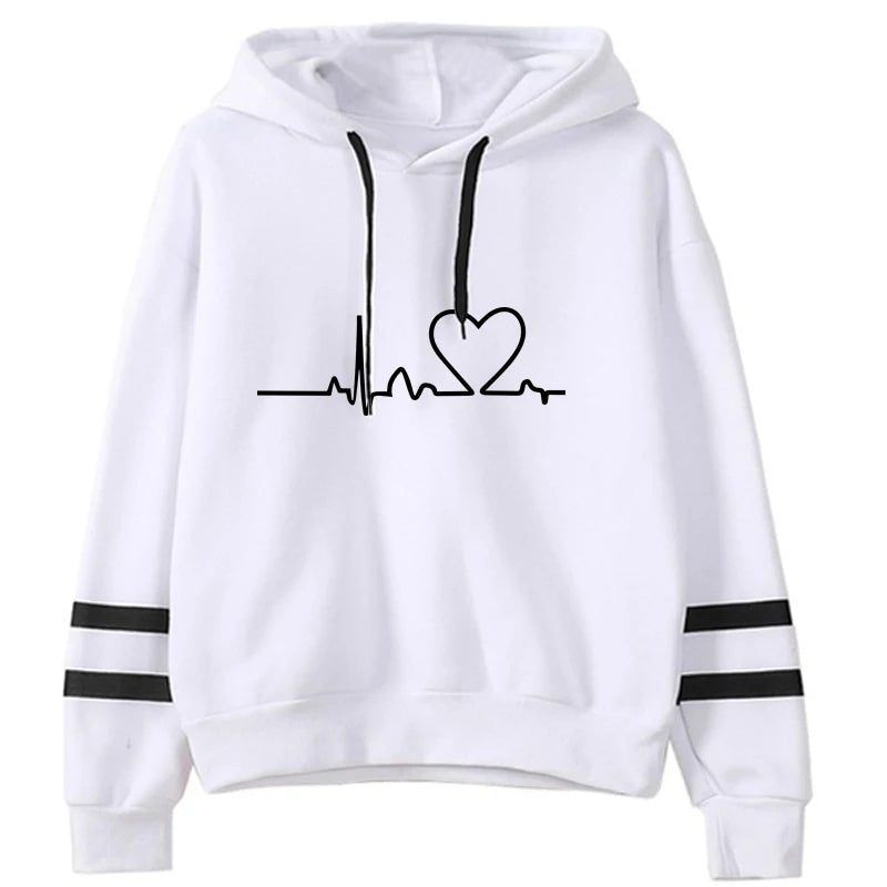 Tracksuit - Striped Hoodie &amp; Sweatpants Set, All-Season