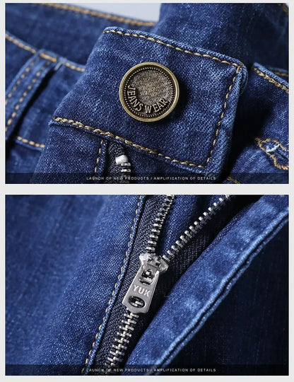 Premium Men's Straight Jeans – Effortless Comfort