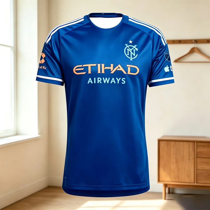 NYCFC Jersey Black Away Quick Dry Men&
