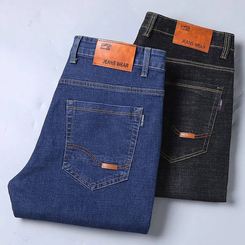 Premium Men's Straight Jeans – Effortless Comfort