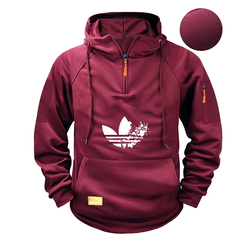 Men's Half-Zip Sweatshirt: Cozy Fall Essential