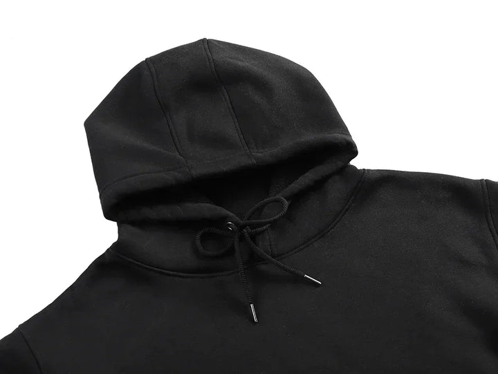 Bon Jovi Graphic Fleece Hoodie with Long Sleeves