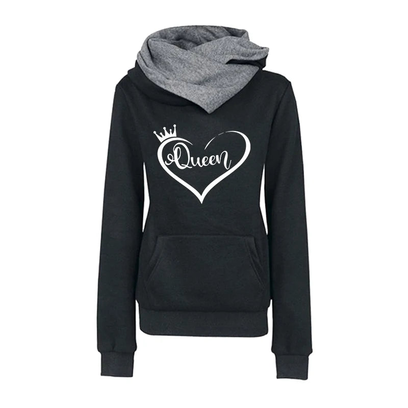 Women's Tracksuit Set - Cozy Hoodie + Joggers, Pockets!