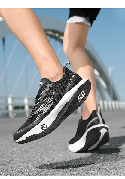 Men's Running Shoes - Breathable Air Mesh EVA Sole Lite