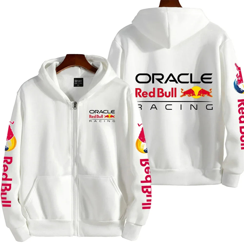 Red Bull Hoodie –  Men's Official Racing Jacket