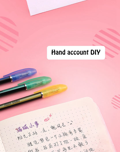 Glitter Gel Pens Set – 48 Colors for Art & School