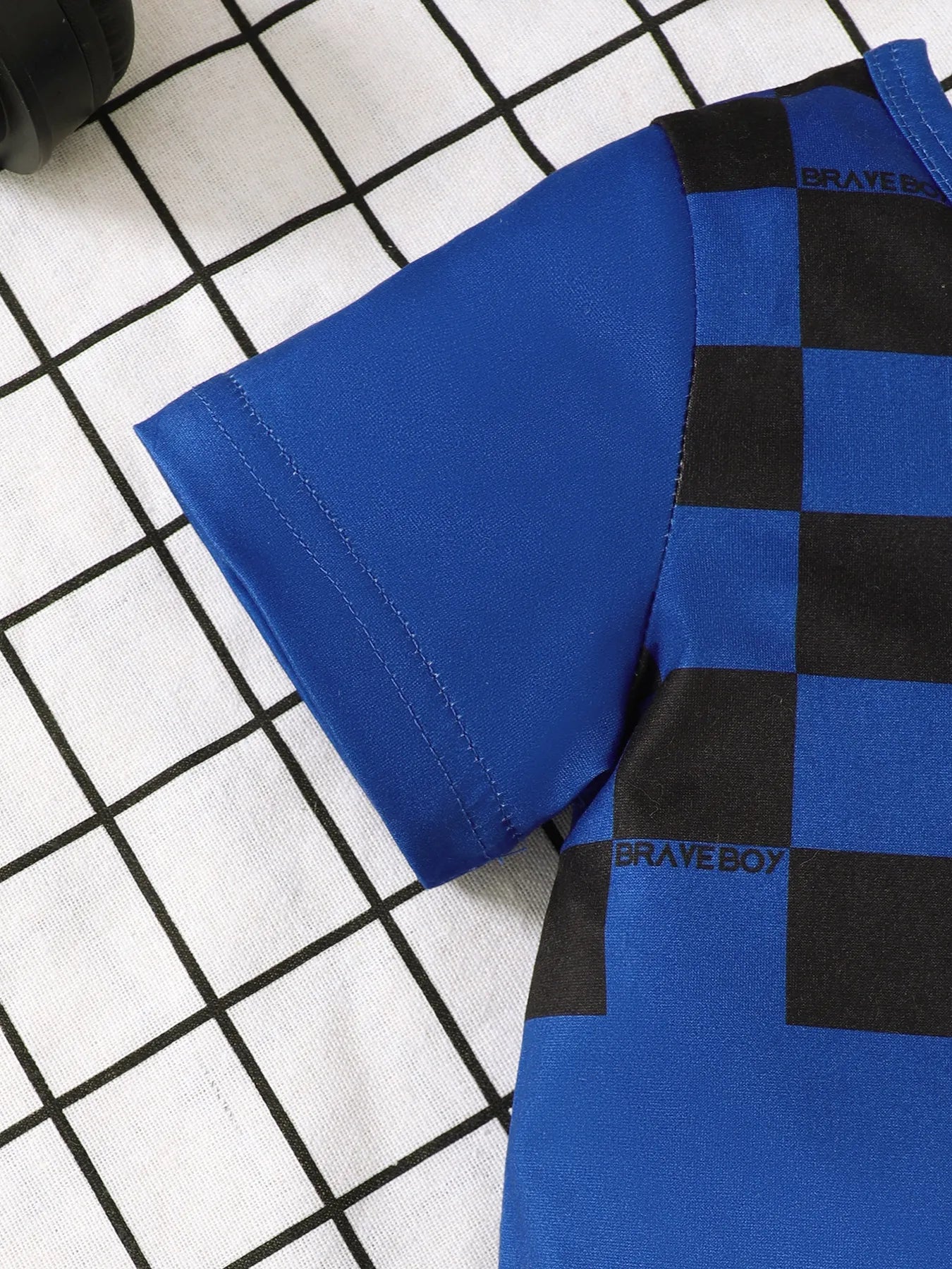 School-Day Outfit Flat Lay – Kids Denim Shorts Set

