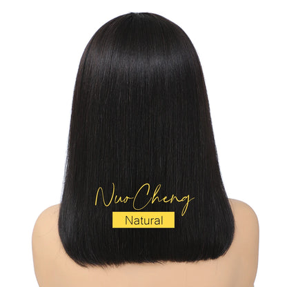 13x4 Lace Frontal Bob Wig Human Hair - Natural Melt