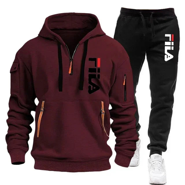 Men's Tracksuit Set: Elevate Your Jog in Style