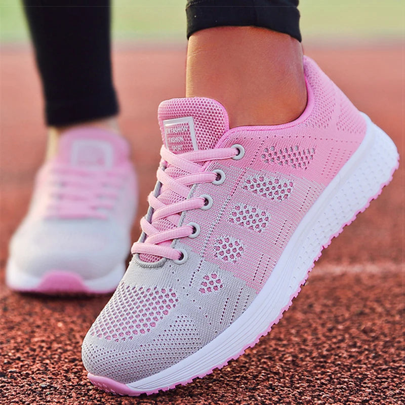 Women Sneakers – Lightweight Breathable Gym Shoes