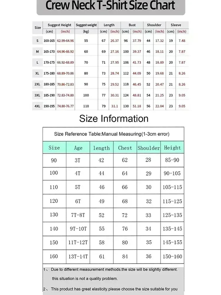 Family Matching T-Shirts – Soft Cotton Comfort