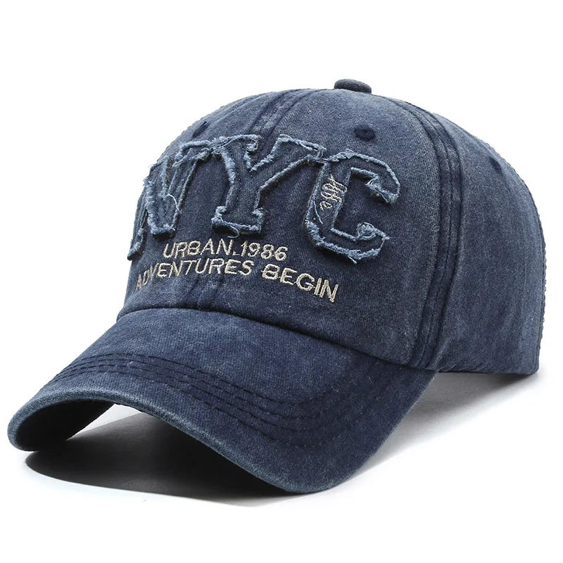 Unisex Black Baseball Cap - Adjustable Everyday Styling