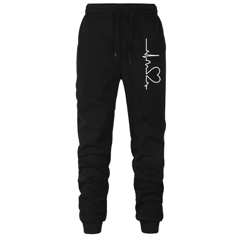 Tracksuit - Striped Hoodie & Sweatpants Set, All-Season