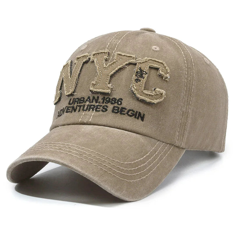 Unisex Black Baseball Cap - Adjustable Everyday Styling