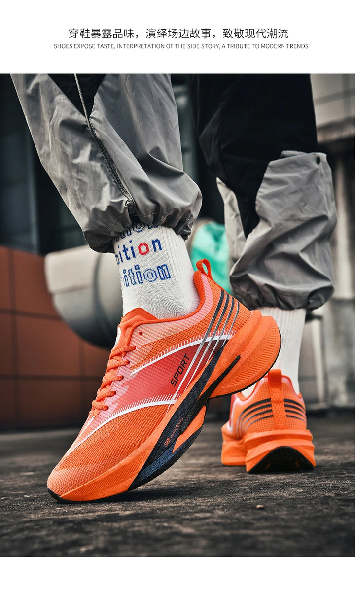 Platform Men’s Sneakers – Breathable Street Power