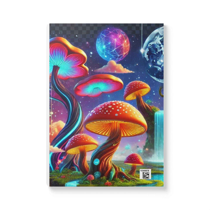 Cosmic Mushroom Journal – Whimsical Artist Notebook
