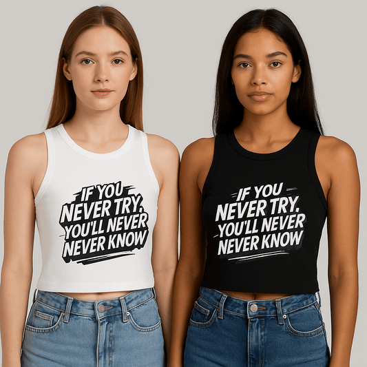 Motivational Racer Tank for Women – Inspiring Workout Wear