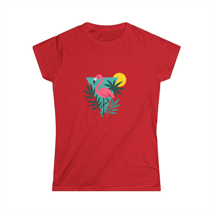 Flamingo Women's Tee – Soft, Stylish & Summer-Ready