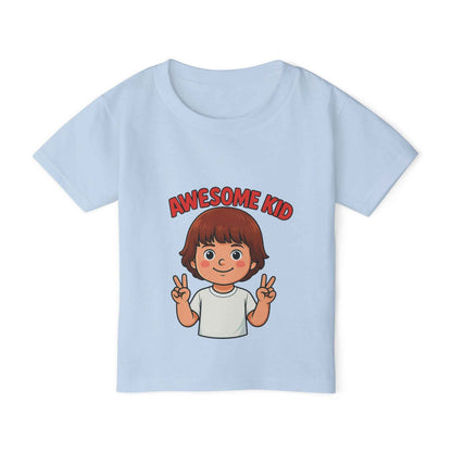 Awesome Kid Toddler T-shirt - Fun, Comfy  Play-Ready Tee