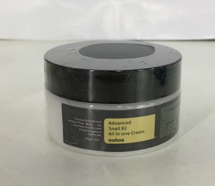 Snail Cream in action, reducing fine lines for a radiant complexion.