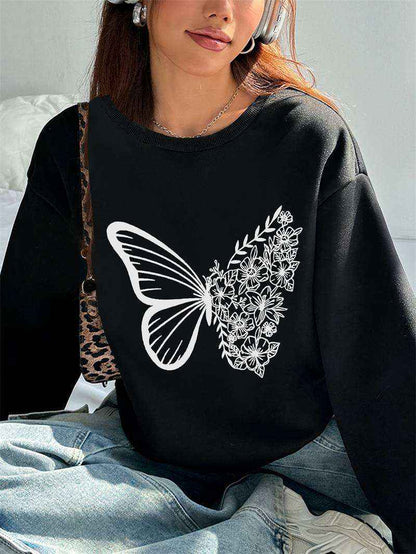 Women's Crew Neck Sweatshirt - Cozy, Soft & Daily Ready