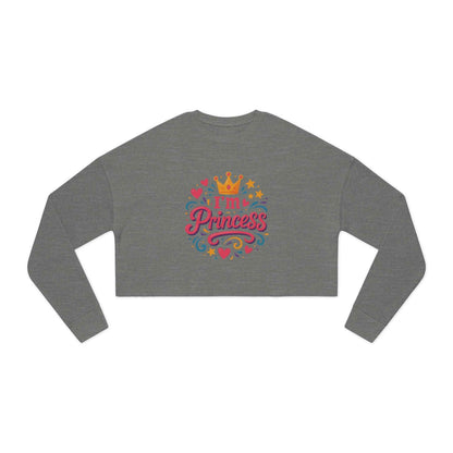 Elegant Women's Cropped Sweatshirt – Stylish  Comfy Fit