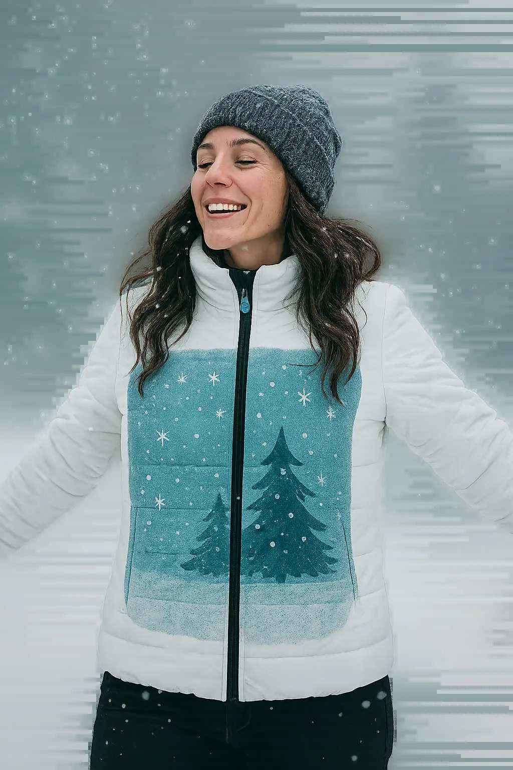 Winter Wonderland Puffer Jacket – Cozy Holiday Style