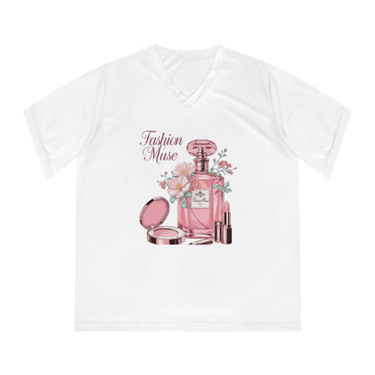 Women's Performance V-Neck T-Shirt – Stylish  Breathable