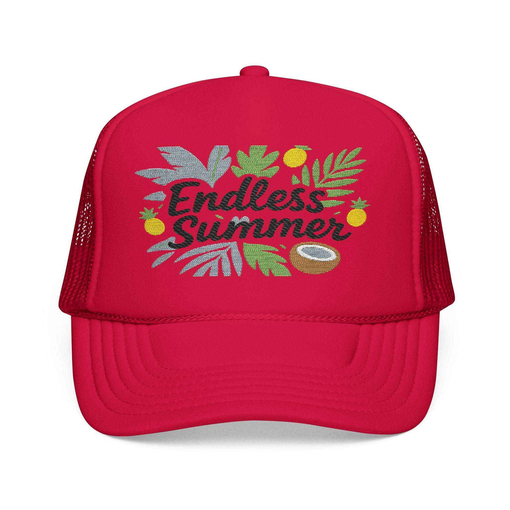 Foam Trucker Hat – Summer Vibes, Tropical Style, Snapback