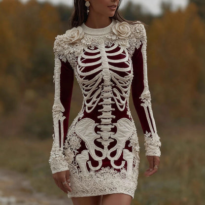 Summer-Ready 3D Digital Printing Hip Skirt: Sexy Slim Silhouette in Polyester