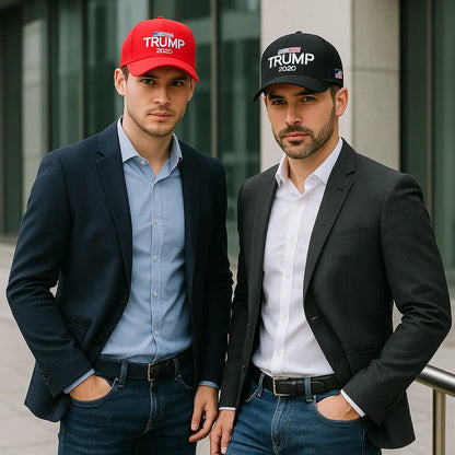 Trendy men's baseball cap – stylish embroidered cotton dome hat for casual outfits