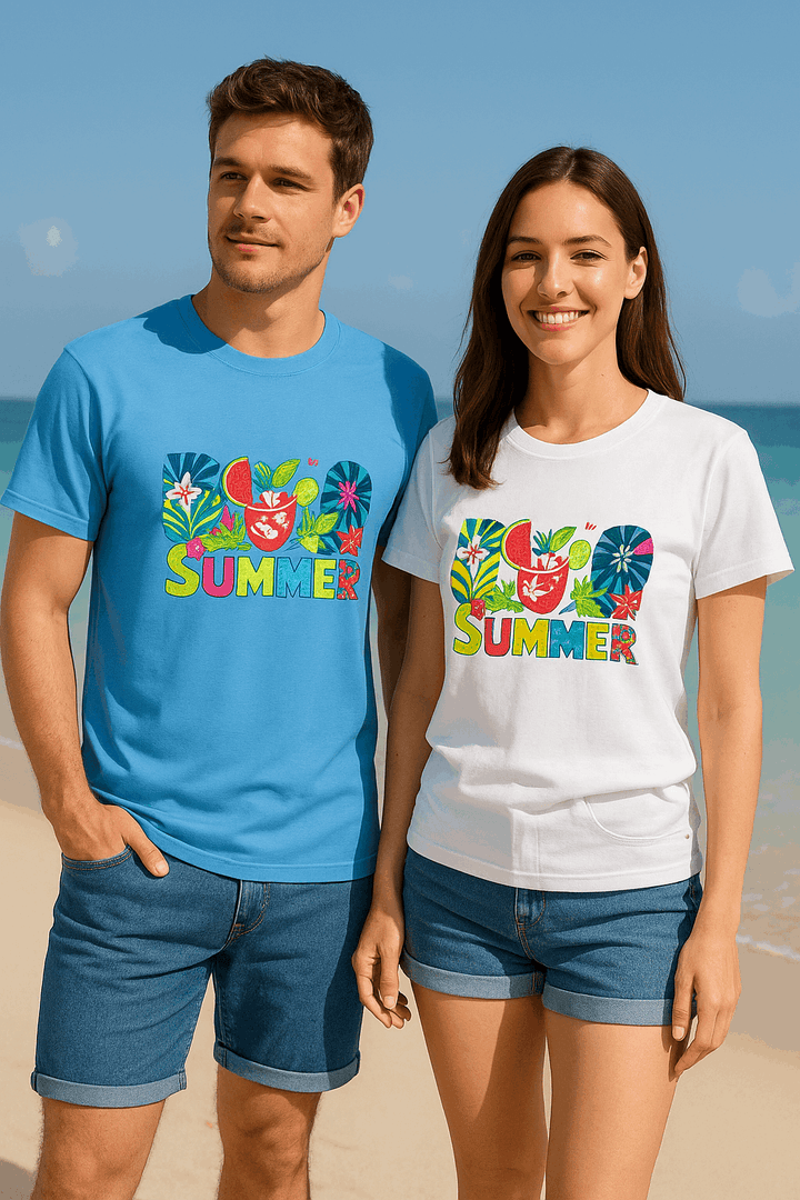 Tropical Vibes T-Shirt – Summer Style for Every Party