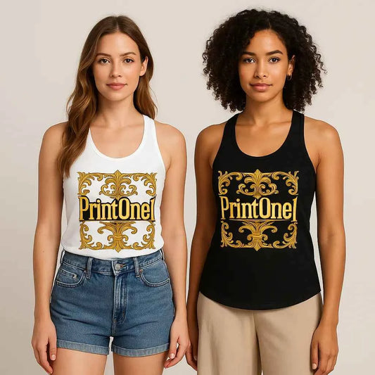 Vintage PrintOne Women’s Racerback Tank